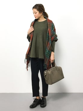 mihiroさん（レディース・156cm）の冬コーディネート