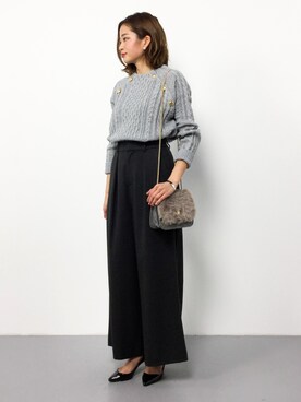 mihiroさん（レディース・156cm）の冬コーディネート