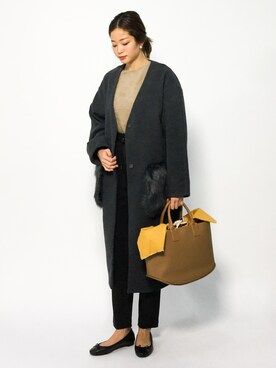 mihiroさん(レディース・156cm)の冬コーディネート