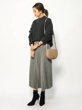 mihiroさん（レディース・156cm）の冬コーディネート