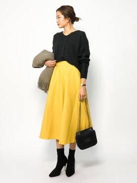 mihiroさん（レディース・156cm）の冬コーディネート