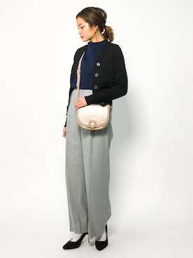 mihiroさん（レディース・156cm）の冬コーディネート