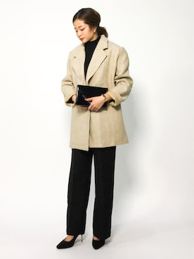 mihiroさん（レディース・156cm）の冬コーディネート