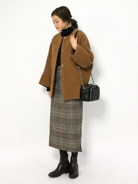 mihiroさん(レディース・156cm)の冬コーディネート