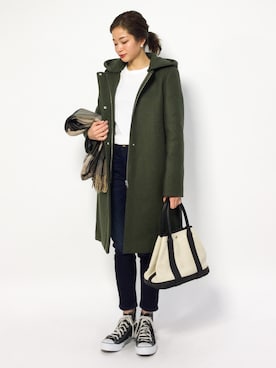 mihiroさん（レディース・156cm）の冬コーディネート