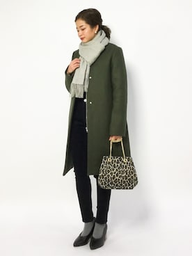 mihiroさん（レディース・156cm）の冬コーディネート