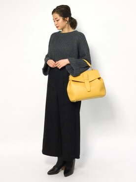 mihiroさん（レディース・156cm）の冬コーディネート