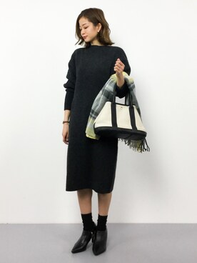 mihiroさん(レディース・156cm)の冬コーディネート