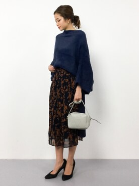 mihiroさん（レディース・156cm）の冬コーディネート