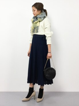 mihiroさん(レディース・156cm)の冬コーディネート