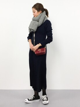 mihiroさん(レディース・156cm)の冬コーディネート