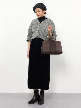 mihiroさん(レディース・156cm)の冬コーディネート