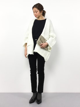 mihiroさん（レディース・156cm）の冬コーディネート