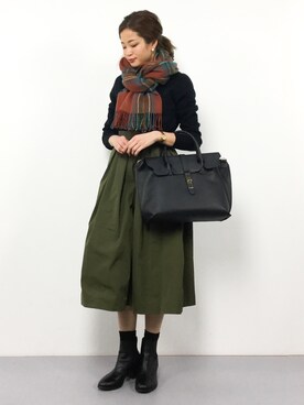 mihiroさん(レディース・156cm)の冬コーディネート