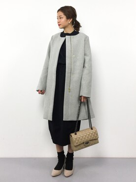 mihiroさん（レディース・156cm）の冬コーディネート