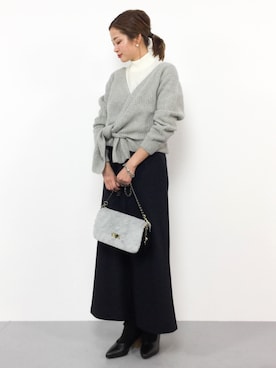 mihiroさん（レディース・156cm）の冬コーディネート