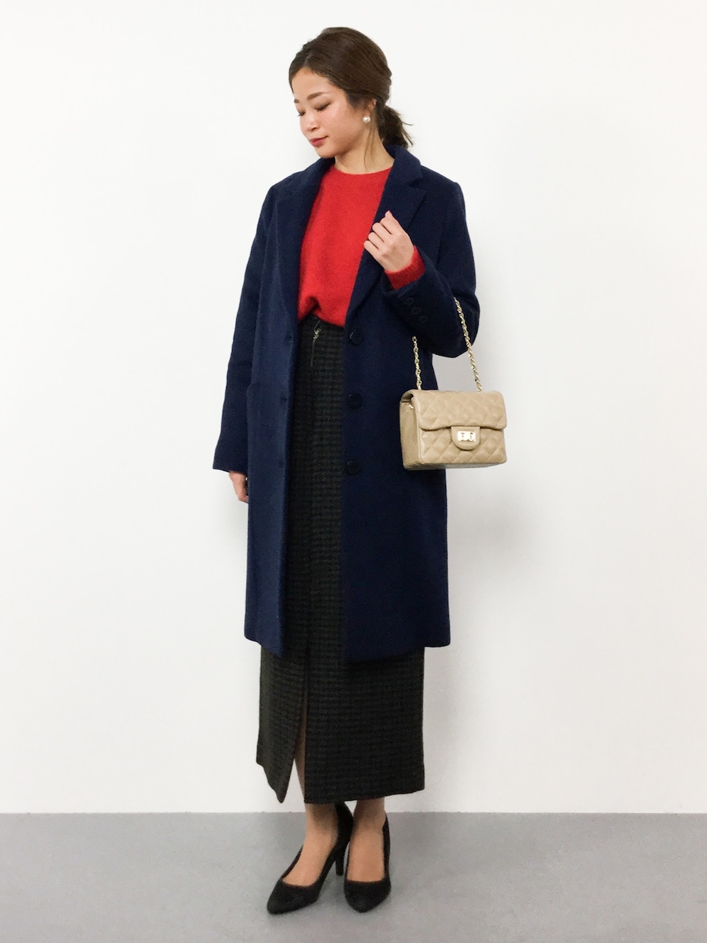 アーバンリサーチロッソ「チェスターコート   コクーンシルエット」未使用 アーバンリサーチロッソ「チェスターコート コクーンシルエット
