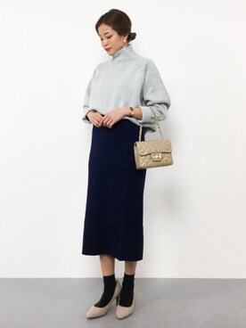 mihiroさん（レディース・156cm）の冬コーディネート