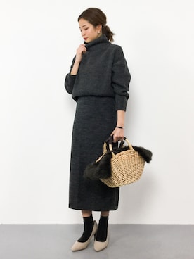 mihiroさん(レディース・156cm)の冬コーディネート