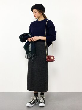 mihiroさん(レディース・156cm)の冬コーディネート