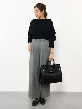 mihiroさん（レディース・156cm）の冬コーディネート