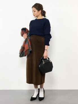 mihiroさん(レディース・156cm)の冬コーディネート