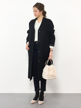 mihiroさん（レディース・156cm）の冬コーディネート