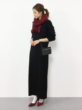 mihiroさん（レディース・156cm）の冬コーディネート