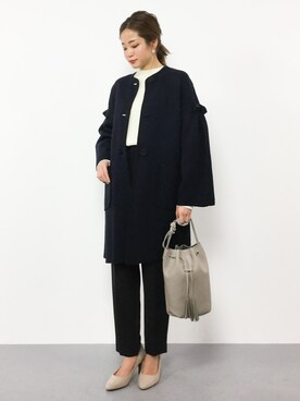 mihiroさん（レディース・156cm）の冬コーディネート