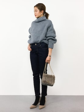 mihiroさん(レディース・156cm)の冬コーディネート