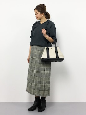 mihiroさん（レディース・156cm）の冬コーディネート