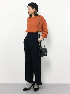 mihiroさん(レディース・156cm)の冬コーディネート