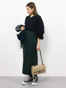 mihiroさん(レディース・156cm)の冬コーディネート
