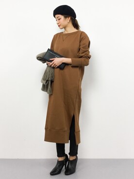 mihiroさん（レディース・156cm）の冬コーディネート