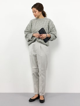 mihiroさん（レディース・156cm）の冬コーディネート