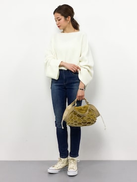 mihiroさん（レディース・156cm）の冬コーディネート