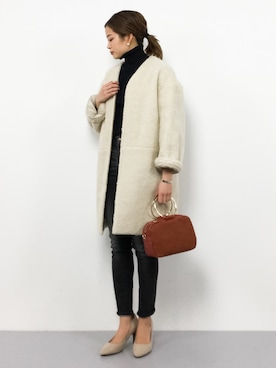 mihiroさん（レディース・156cm）の冬コーディネート