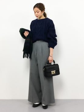 mihiroさん(レディース・156cm)の冬コーディネート