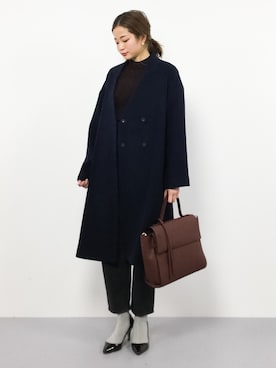 mihiroさん（レディース・156cm）の冬コーディネート