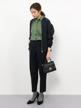 mihiroさん（レディース・156cm）の冬コーディネート