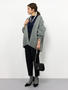 mihiroさん（レディース・156cm）の冬コーディネート