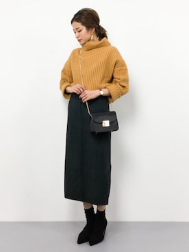 mihiroさん(レディース・156cm)の冬コーディネート