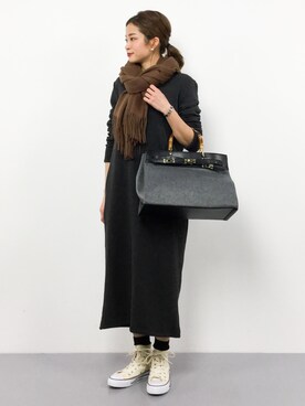 mihiroさん（レディース・156cm）の冬コーディネート