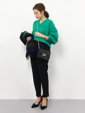 mihiroさん（レディース・156cm）の冬コーディネート