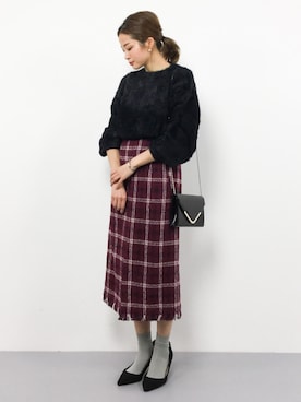 mihiroさん（レディース・156cm）の冬コーディネート