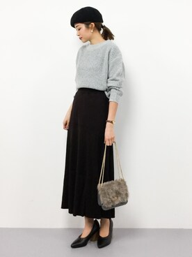 mihiroさん(レディース・156cm)の冬コーディネート