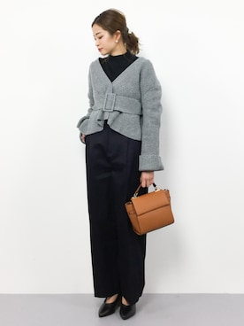 mihiroさん（レディース・156cm）の冬コーディネート