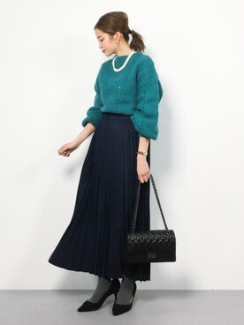 mihiroさん（レディース・156cm）の冬コーディネート