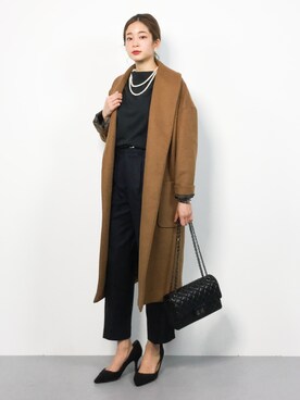 mihiroさん（レディース・156cm）の冬コーディネート