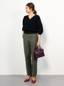 mihiroさん（レディース・156cm）の冬コーディネート